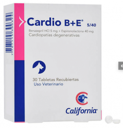 Benazepril (Cardio-B) - 30 Tabletas Benazepril (Cardio-B)